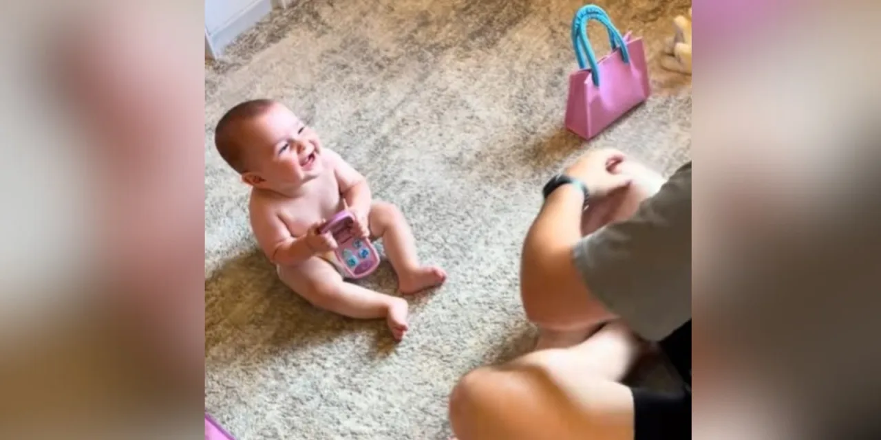 To γέλιο ενός μωρού είναι πηγή ζωής και αυτό το video είναι μία περίτρανη απόδειξη