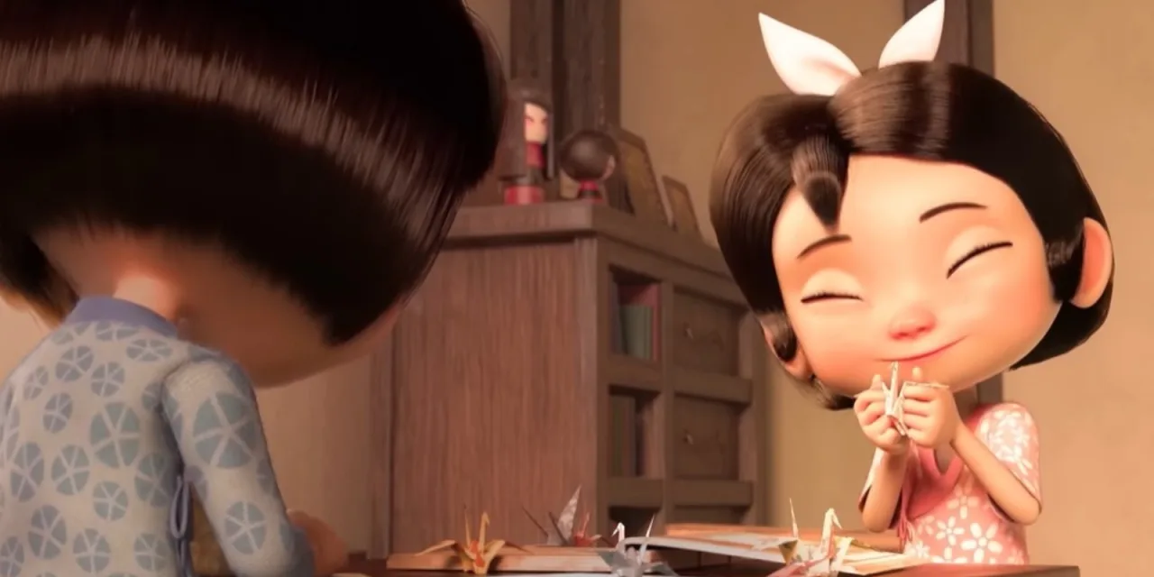 Ένα γλυκό animation για δύο μικρές διδυμούλες με έμπνευση από τη Σαντάκο της Χιροσίμα