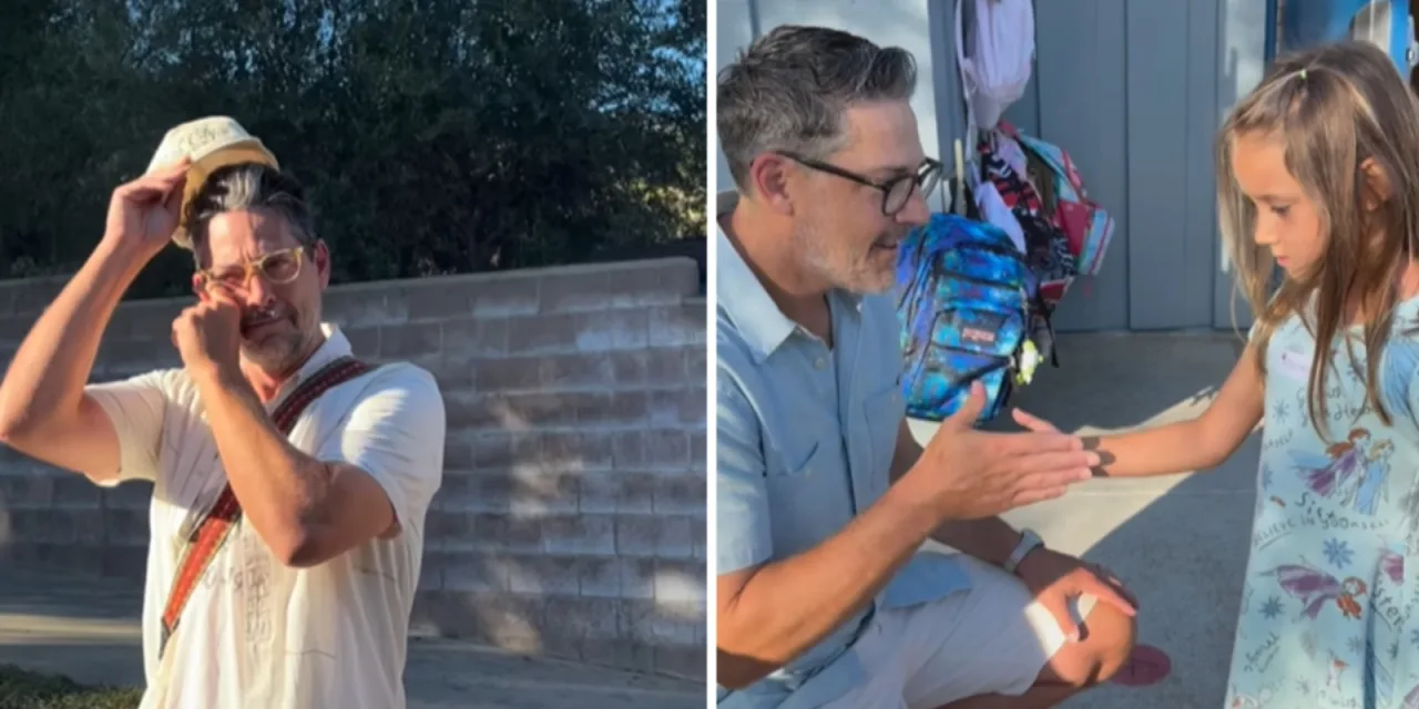 Έκλαιγε κάθε πρωί στον παιδικό μέχρι που οι γονείς της βρήκαν αυτό το απίθανο κόλπο