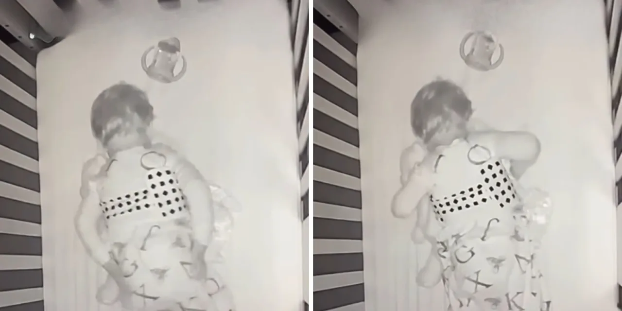 Τι έκανε αυτό το παιδάκι μόνο του πριν τον ύπνο και η μαμά του δεν μπορούσε να το πιστέψει!