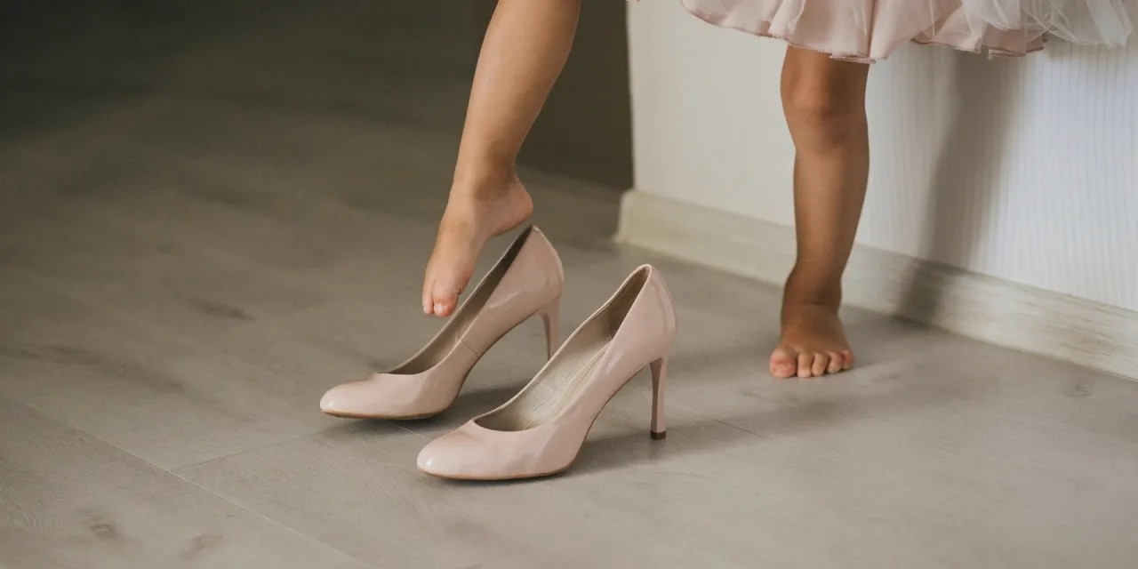 Τι σημαίνει, όταν το παιδί φορά τα παπούτσια σας;