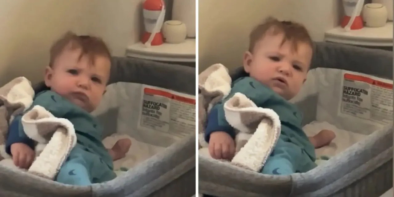 Μαμά τραβά βίντεο το μωρό και δέχεται «κράξιμο» για έναν απίστευτο λόγο