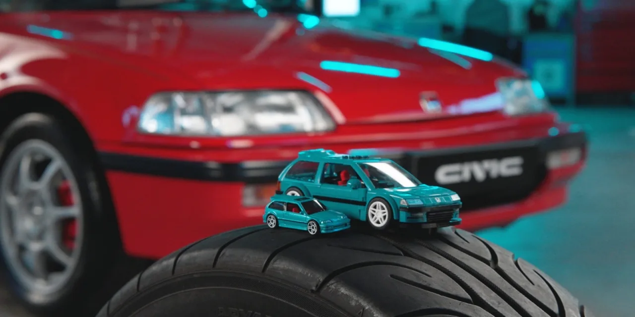 H Mattel Brick Shop™ και τα Hot Wheels® παρουσιάζουν δύο εμβληματικά μοντέλα Honda