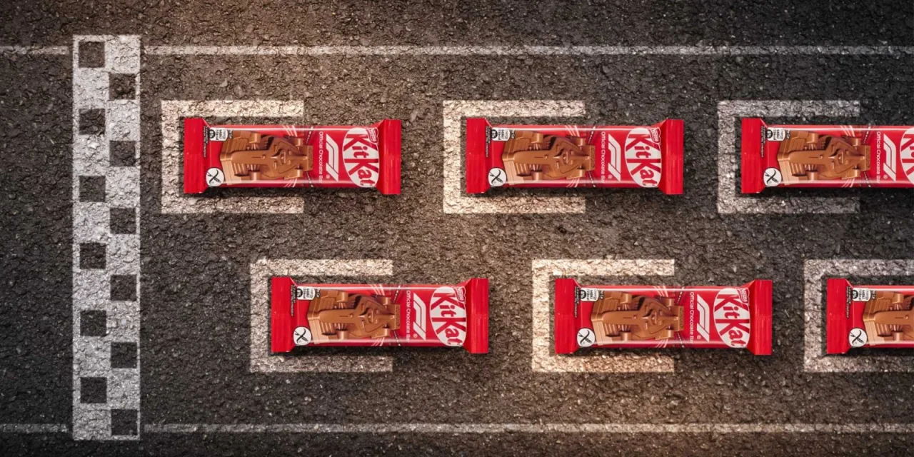 Η KitKat βγαίνει σε… μονοθέσιο και κάνει την πιο γλυκιά στάση στα pit stop