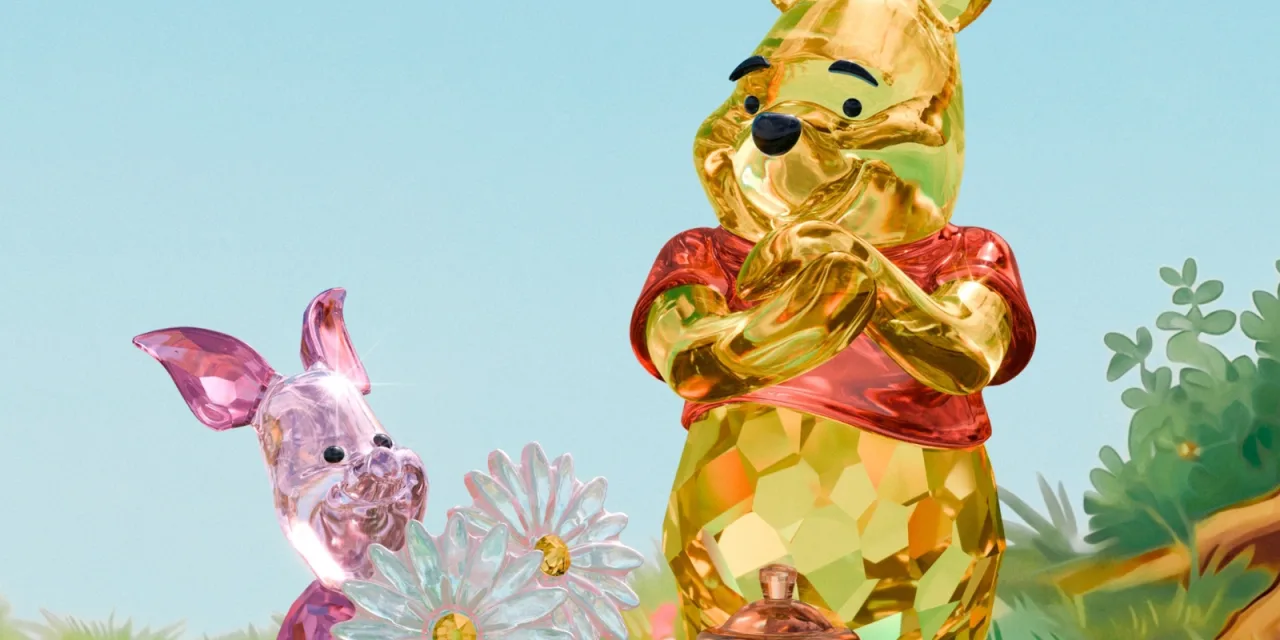 Ο Winnie the Pooh φόρεσε τα κρυσταλλάκια του και έγινε παραμυθένιος