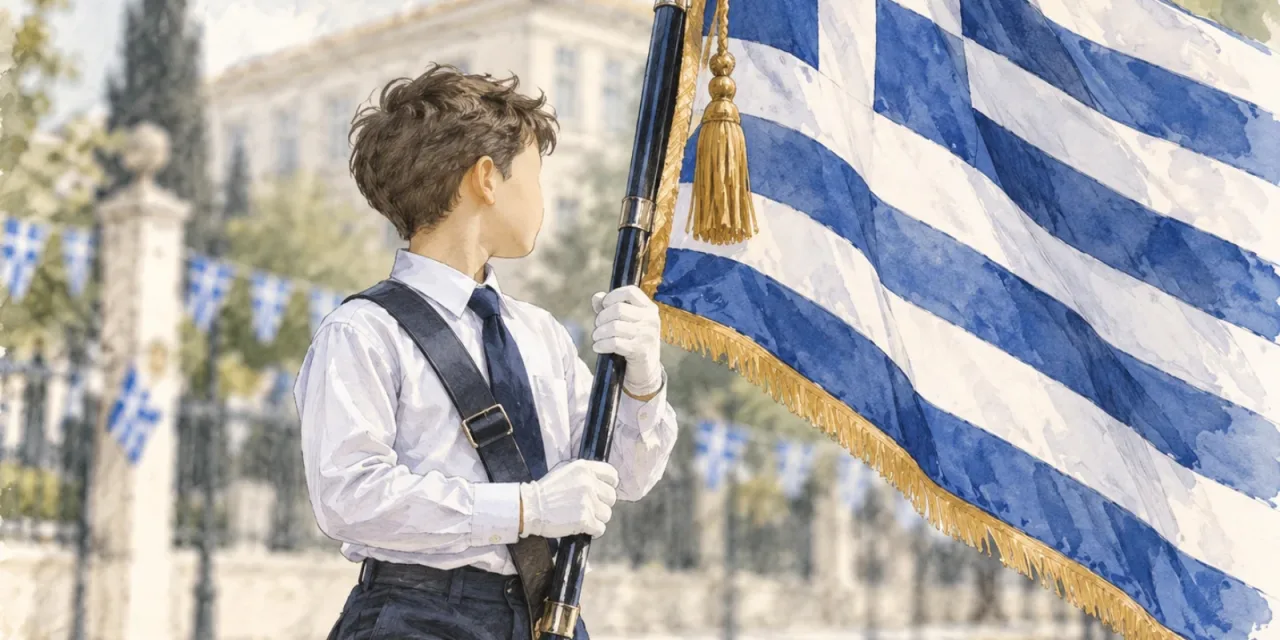 Στεναχωρήθηκε επειδή δεν έγινε σημαιοφόρος; Δάσκαλος εξηγεί τι πραγματικά σημαίνει η σημαία